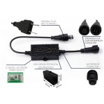 Halo LED žiarovka 9-32V  (H3) - 60W 2ks
