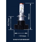 Halo LED žiarovka 9-32V - (H7) - 80W 2ks