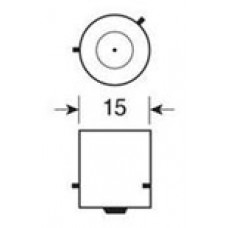 HYPER LED BA15S PY21W 8 SMDX3chips 12V 21/5W biela 1ks