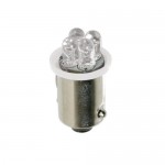 LED Autožiarovka,24 V 4 LED, biela (T4W) BA9S