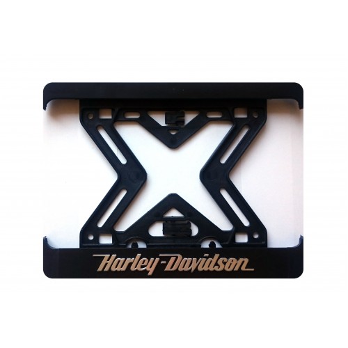 Podložka pod EČV s logom HARLEY DAVIDSON v 3D chróm