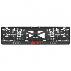Podznačka AUDI červená