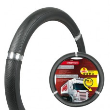 Poťah volantu TRUCK čierny S 42-44 cm