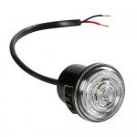 Pozičné LED svetlo 12/24V AB8 biele 30mm Pozičné LED svetlo 12/24V AB8 biele 30mm