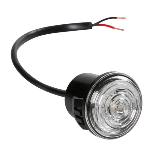 Pozičné LED svetlo 12/24V AB8 biele 30mm