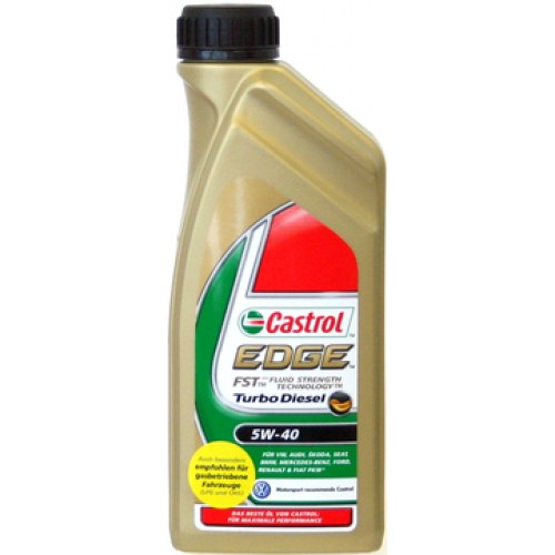 CASTROL EDGE Turbo Diesel TITANIUM FST 5W-40 1L CASTROL EDGE Turbo Diesel TITANIUM FST 5W-40 1L