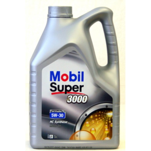 MOBIL SUPER 3000 X1 FORMULA FE 5W-30 5L MOBIL SUPER 3000 X1 FORMULA FE 5W-30 5L