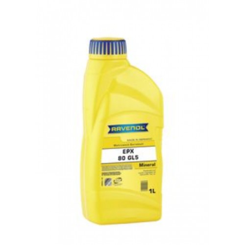 RAVENOL GETRIEBEOEL EPX 80W 1L RAVENOL GETRIEBEOEL EPX 80W 1L