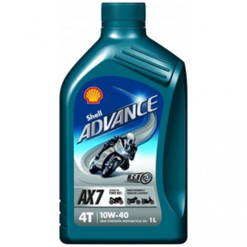 SHELL ADVANCE 4T AX7 10W-40 1L SHELL ADVANCE 4T AX7 10W-40 1L