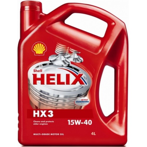 SHELL Helix HX3 15W-40 4L