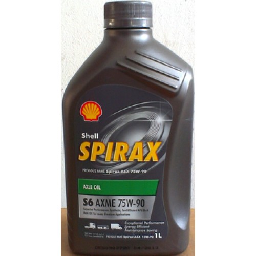 SHELL SPIRAX S6 AXME 75W-90 1L SHELL SPIRAX S6 AXME 75W-90 1L
