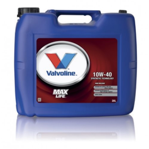 VALVOLINE MAX LIFE 10W-40 20L