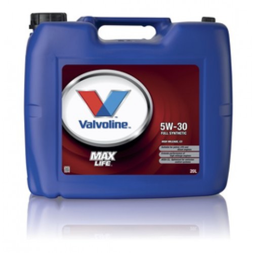 VALVOLINE MAX LIFE C3 5W-30 20L VALVOLINE MAX LIFE C3 5W-30 20L