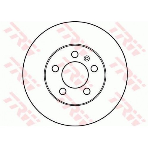 Kotúč brzdy Predný 256x22mm