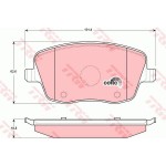 Brzdové segmenty Predné 288x25mm Bez Signalizácie 