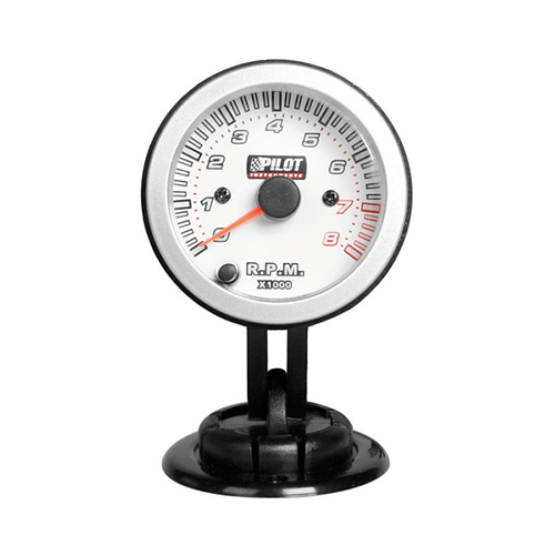 Otáčkomer 0-8000 RPM - O 2” (52 mm)  3/4/6 cilindri