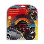 Lišta tmavý chróm 14mm 4m Lišta tmavý chróm 14mm 4m