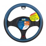 Poťah volantu CLUB čierno-modrý 37/39cm Poťah volantu CLUB čierno-modrý 37/39cm