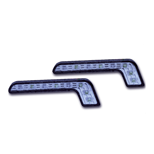 Denné svietenie biele 6led x0,3W 12V, 180x23x42mm Denné svietenie biele 6led x0,3W 12V, 180x23x42mm
