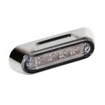 Pozičné svetlo biele 4LED 110mm Pozičné svetlo biele 4LED 110mm