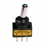 Spínač páčkový 3 kont. 12 V 20 A modrý Spínač páčkový 3 kont. 12 V 20 A modrý