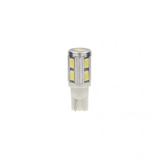Hyper led žiarovka 10 SMD 1chip 10-30V 12V T10
