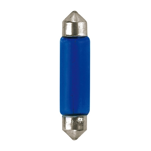 Žiarovka sulfit modrá 12V 10W 11x44 mm 2ks