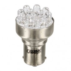 Led žiarovka 12V BA15S P21W biela