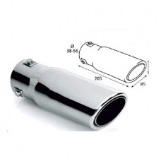 Koncovka výfuku nerezová oceľ TS-24