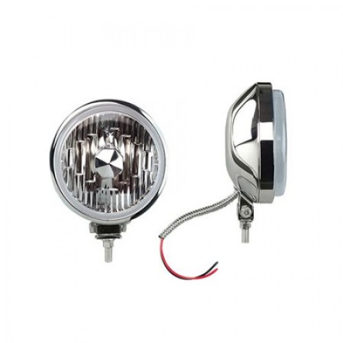 Reflektor chróm 12/24V H3 160mm 