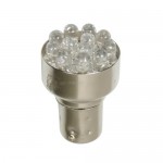 Led žiarovka,24 V 12 led, modrá,P21W BA15S Led žiarovka,24 V 12 led, modrá,P21W BA15S