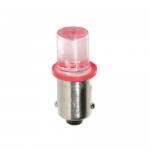 Led žiarovka,24 V 1 led,červená (T4W) BA9S Led žiarovka,24 V 1 led,červená (T4W) BA9S